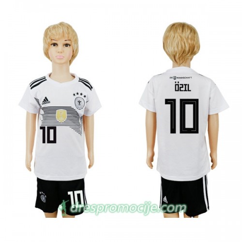 Njemačka Dres Ozil 10 Dječji Domaći Svjetsko prvenstvo 2018 Njemačka Dres Ozil 10 Dječji Domaći Svjetsko prvenstvo 2018